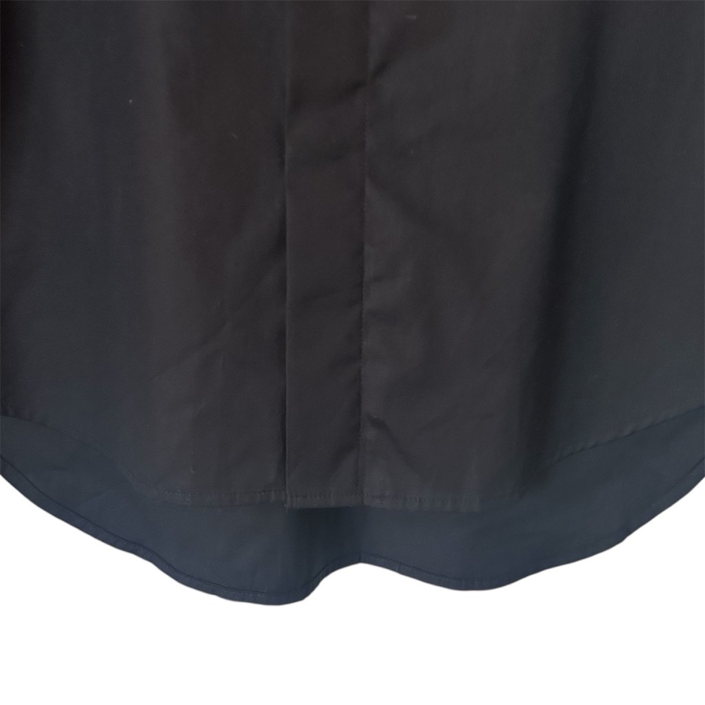 Rag & Bone Long Sleeve Black Button Down Shirt Collared Sz Medium - Picture 4 of 10